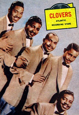 The Clovers in 1957