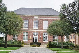 The town hall in Bretteville-du-Grand-Caux