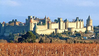 Eugène Viollet-le-Duc, Utvrda Carcassonne (1853.-'79.)