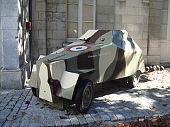 WWII Free French improvised armoured car.