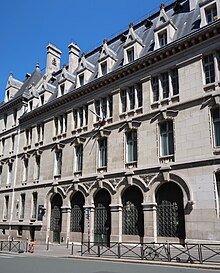 Vue de la façade de Louis-le-Grand