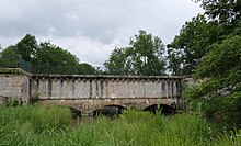 Le pont-aqueduc.