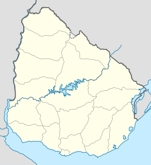 Zapata is located in Uruguay