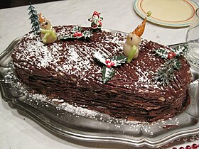 Image illustrative de l’article Bûche de Noël