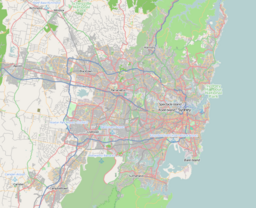 Urba mapo de Sidnejo