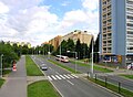 Lodžská (Łódź) Street - names after Polish cities and rivers prevail in the housing estate