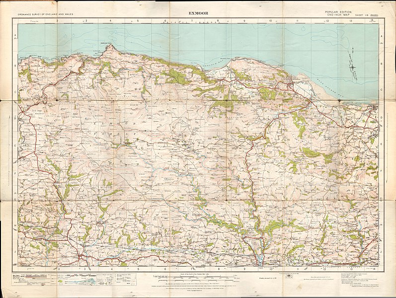 File:Ordnance Survey One-Inch Sheet 119 Exmoor, Published 1918r.jpg