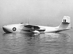 Saunders-Roe SR A/1 jet floatplane fighter (UK)