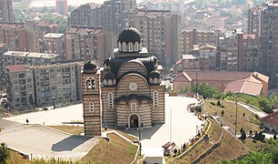 Chiesa a Mitrovica Nord