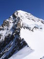 Mönch (4.099 m, Bernese Alps, South-west side), view from Jungfraujoch