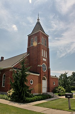 St. John's lutherska kyrka i Dublin, Ohio.