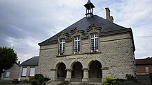 Ang Town Hall sa Saint-Hilaire-Le-Grand