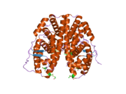 2b23: Human estrogen receptor alpha ligand-binding domain and a glucocorticoid receptor-interacting protein 1 NR box II peptide