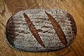 Uncut oval rye bread 2024-03-04 01