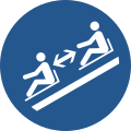 M052 — keep a safe distance between sleds (toboggans)