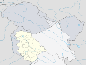 उपशी is located in जम्मू आणि काश्मीर