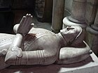 Gisant de Louis de Sancerre, seigneur de Luzy, dans la cathédrale de Saint-Denis (Seine-Saint-Denis).