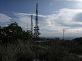 Antenes en la cota de 326 m.