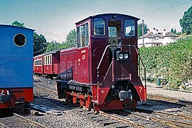 Welshpool & Llanfair 0-6-0 diesel loco No 7 Chattenden