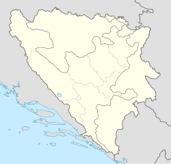 Crvenice is located in Bosnia and Herzegovina