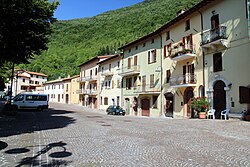 Skyline of Serravalle di Chienti