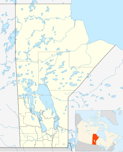 Wabowden is located in Manitoba