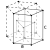 Hexagonal close packed crystal structure for magnésium