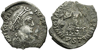 Siliqua des Priscus Attalus