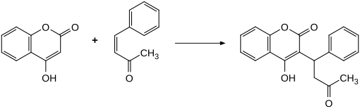 Synthese von Warfarin