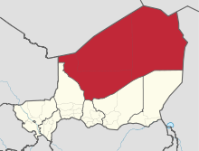 Vị trí tại Niger