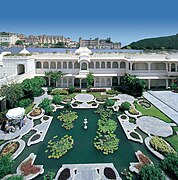 Lily Pond at the Lake Palace, Udaipur.jpg