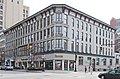 Aldrich Godfrey and White Block, Grand Rapids, Michigan, construído em 1874.