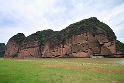 中国丹霞・竜虎山の仙水岩