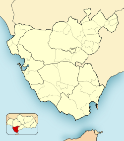 Ubrique is located in Province of Cádiz