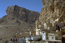 De kerk van Maaloula