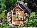 Hotel de insectos em Pontgibaud, Puy-de-Dôme, França