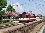 Triebwagen ET 47 der Salzburger Lokalbahn