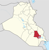 Location of Thi Qar