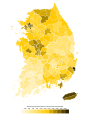 Sim Sang-jung 2022 (2.38%), using 12 hues (!)