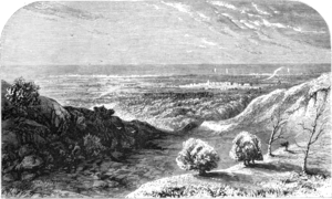 Adelaide from "The Hills", 1853