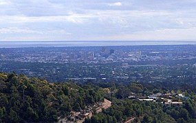 Adelaide from the foothills