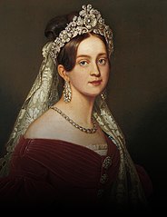 Joseph Karl Stieler: Herzogin Marie Frederike Amalie von Oldenburg, Königin von Griechenland, ca. 1836