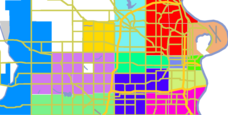 Bản đồ phân khu thành phố Omaha