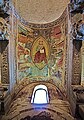 Fresko im Gewölbe des Presbyteriums (Christus in der Mandorla umgeben von Heiligen)