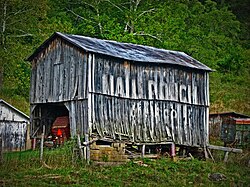 Barn in the township