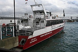 Red Jet 1 at Town Quay