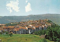 Panorama di Agnone, capoluogo dell'Alto Sannio.