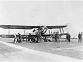 Fairey III felderítő repülőgép az HMS Furious hordozó fedélzetén.