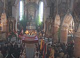 L'église baroque de St. Nikolaus Scheer.