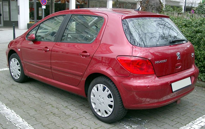 File:Peugeot 307 rear 20080320.jpg